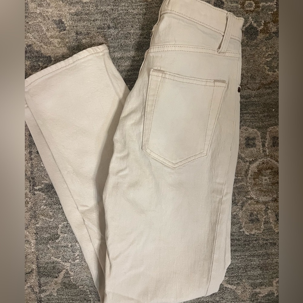 The Ankle Straight Ultra High Rise Jean
